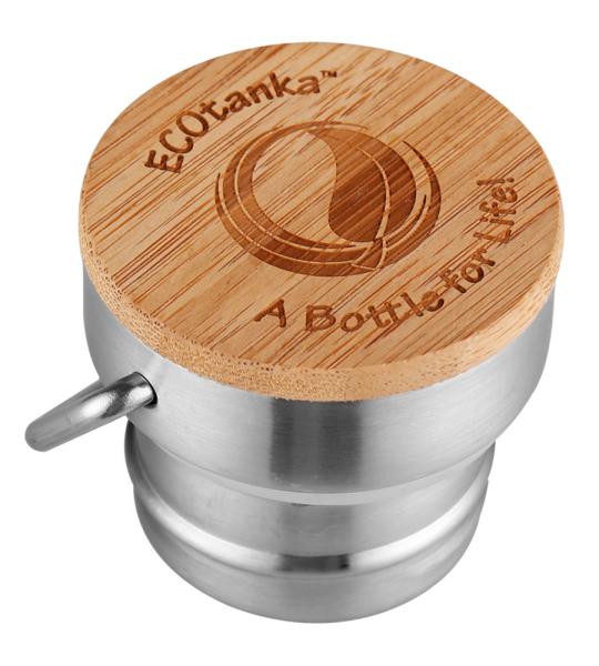 Stainless Steel Bamboo Lid