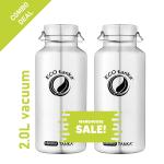 COMBO thermoTANKA 2.0L with Mega S.S. Lid _ 2 Bottles